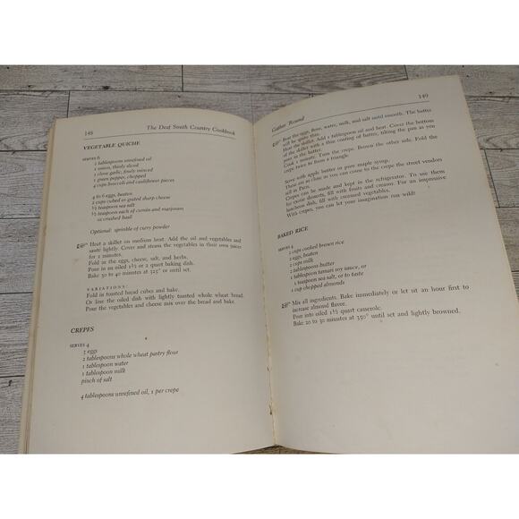 The Deaf Smith Country Cookbook : Natural Foods for Family Kitchens - 1977 Vtg - Picture 12 of 13